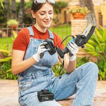 MontanaForce 6400 Hand Sierra de podar 6". Motor sin escobillas, Brushless. Batería 21V. Engrasado a botón. Incluye maletín, cadena extra y set de accesorios.