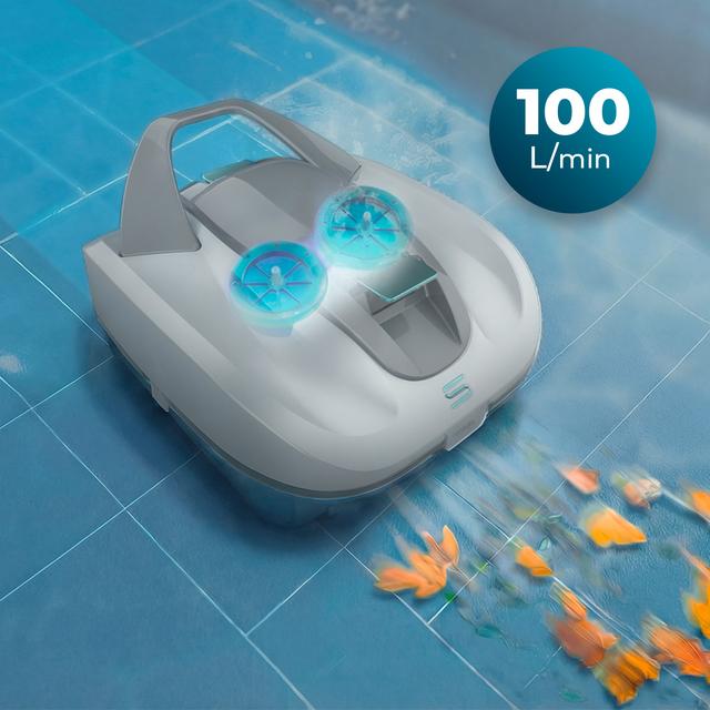 Cecotec Conga Pooldroid 3000 FloorMaster con succión de hasta 100 litros por minuto
