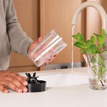 PowerTitanium 1000 Push2Go Duo Potencia 1000W. Cuchilla acero inox 6 hojas. Dos vasos 700ml. Tritura, mezcla y licua. Libre BPA