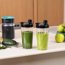 PowerTitanium 1000 Push2Go Duo Potencia 1000W. Cuchilla acero inox 6 hojas. Dos vasos 700ml. Tritura, mezcla y licua. Libre BPA