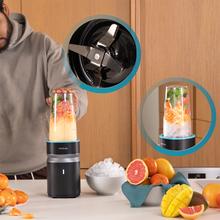 PowerTitanium 1000 Push2Go Duo Potencia 1000W. Cuchilla acero inox 6 hojas. Dos vasos 700ml. Tritura, mezcla y licua. Libre BPA