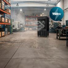 AirIndustry 200000 Climatizador Industrial de 200L con 25000 m³/h, 750W, 3 Velocidades, Uso Sencillo y Ruedas Multidireccionales