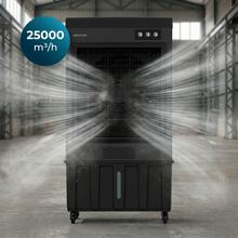 AirIndustry 200000 Climatizador Industrial de 200L con 25000 m³/h, 750W, 3 Velocidades, Uso Sencillo y Ruedas Multidireccionales