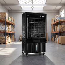 AirIndustry 200000 Climatizador Industrial de 200L con 25000 m³/h, 750W, 3 Velocidades, Uso Sencillo y Ruedas Multidireccionales