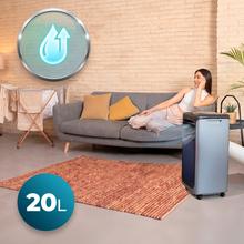 ForceClima 7900 SmartTouch Aire acondicionado portátil de 7000 BTU con mando a distancia, control táctil y control por wifi.
