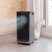 ForceClima 9900 SmartTouchAire acondicionado portátil de 9000 BTU con bomba de calor, pantalla táctil, mando a distancia y control por wifi