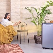 ForceClima 9900 SmartTouchAire acondicionado portátil de 9000 BTU con bomba de calor, pantalla táctil, mando a distancia y control por wifi