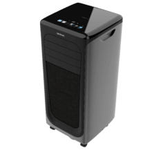 ForceClima 9900 SmartTouch Aire acondicionado portátil de 9000 BTU con bomba de calor, pantalla táctil, mando a distancia y control por wifi