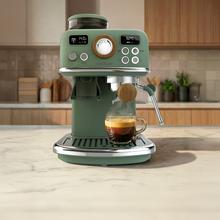 Power Espresso 20 Tradizionale Grind Cafetera express con molinillo integrado. Vaporizador orientable. 20 Bares. Prepara doa cafés a la vez.  Manómetro y sistema PID. Incluye Tamper.