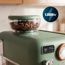 Power Espresso 20 Tradizionale Grind Cafetera express con molinillo integrado. Vaporizador orientable. 20 Bares. Prepara doa cafés a la vez.  Manómetro y sistema PID. Incluye Tamper.