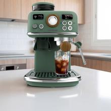 Power Espresso 20 Tradizionale Grind Cafetera express con molinillo integrado. Vaporizador orientable. 20 Bares. Prepara doa cafés a la vez.  Manómetro y sistema PID. Incluye Tamper.