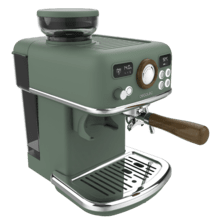 Power Espresso 20 Tradizionale Grind Cafetera express con molinillo integrado. Vaporizador orientable. 20 Bares. Prepara doa cafés a la vez.  Manómetro y sistema PID. Incluye Tamper.