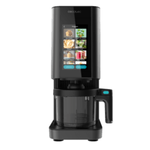 Gelatec 1800 Touch Heladera con 9 programas y 2 funciones especiales. Tecnología CreamOn y pantalla TFT. Helados y bebidas heladas en 3 pasos.