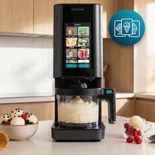 Gelatec 1800 Touch Heladera con 9 programas y 2 funciones especiales. Tecnología CreamOn y pantalla TFT. Helados y bebidas heladas en 3 pasos.