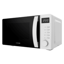 Proclean Flatbed Inverter Pro White Forno a microonde da 20 litri di capacità senza piatto girevole.