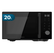 Proclean Flatbed Inverter Pro Black Microondas inverter sin plato de 20 litros de capacidad.