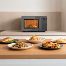 Proclean Flatbed Inverter Pro Silver Microondas inverter sin plato de 20 litros de capacidad.