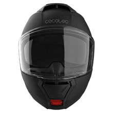 FlexShield Casco motocicleta M Casco modular abatible con homologación ECE 22.06 y doble certificación P/J para uso integral o jet. Fabricado en resina termoplástica, con visor antiarañazos, visor solar ajustable, sistema de cierre micrométrico y acolchados desmontables y lavables. Bolsa y caja incluidos.