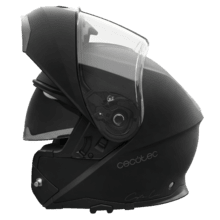 FlexShield Casco motocicleta L Casco modular abatible con homologación ECE 22.06 y doble certificación P/J para uso integral o jet. Fabricado en resina termoplástica, con visor antiarañazos, visor solar ajustable, sistema de cierre micrométrico y acolchados desmontables y lavables. Bolsa y caja incluidos.