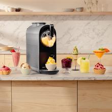 Twist&Ice CreamMáquina de granizados y helados de 1.5 L con control táctil, 9 modos, refrigeración adaptable y diseño ergonómico con boquilla sin goteo.