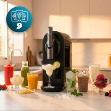 Twist&Ice Cream B Máquina de granizados y helados de 1.5 L con control táctil, 9 modos, refrigeración adaptable y diseño ergonómico con boquilla sin goteo.