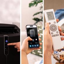 ForceClima 12600 Nux Heating Connected Aire acondicionado portátil de 12000 BTU con bomba de calor y control por Wi-Fi. Incluye mando a distancia.