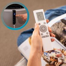 ForceClima 14800 Nux Heating Aire acondicionado portátil de 14000 BTU con bomba de calor y mando a distancia.