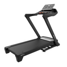 Drumfit Flow ARIONDrumFit Flow Arion: cinta de correr para entrenamientos intensivos en casa, con motor de 3 HP, velocidad hasta 20 km/h, inclinación ajustable 1‑18 %, superficie de 52×140 cm, pantalla LED con espacio para tablet, gatillos de ajuste rápido y compatibilidad con Zwift y Kinomap para entrenamientos interactivos y variados.