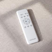 EnergySilence Aero 2440 Invisible Pure White Ventilador de techo con 3 aspas retráctiles, con motor DC de 30 W, iluminación LED, temporizador hasta 6 horas, función winter-summer, 6 velocidades, mando a distancia.