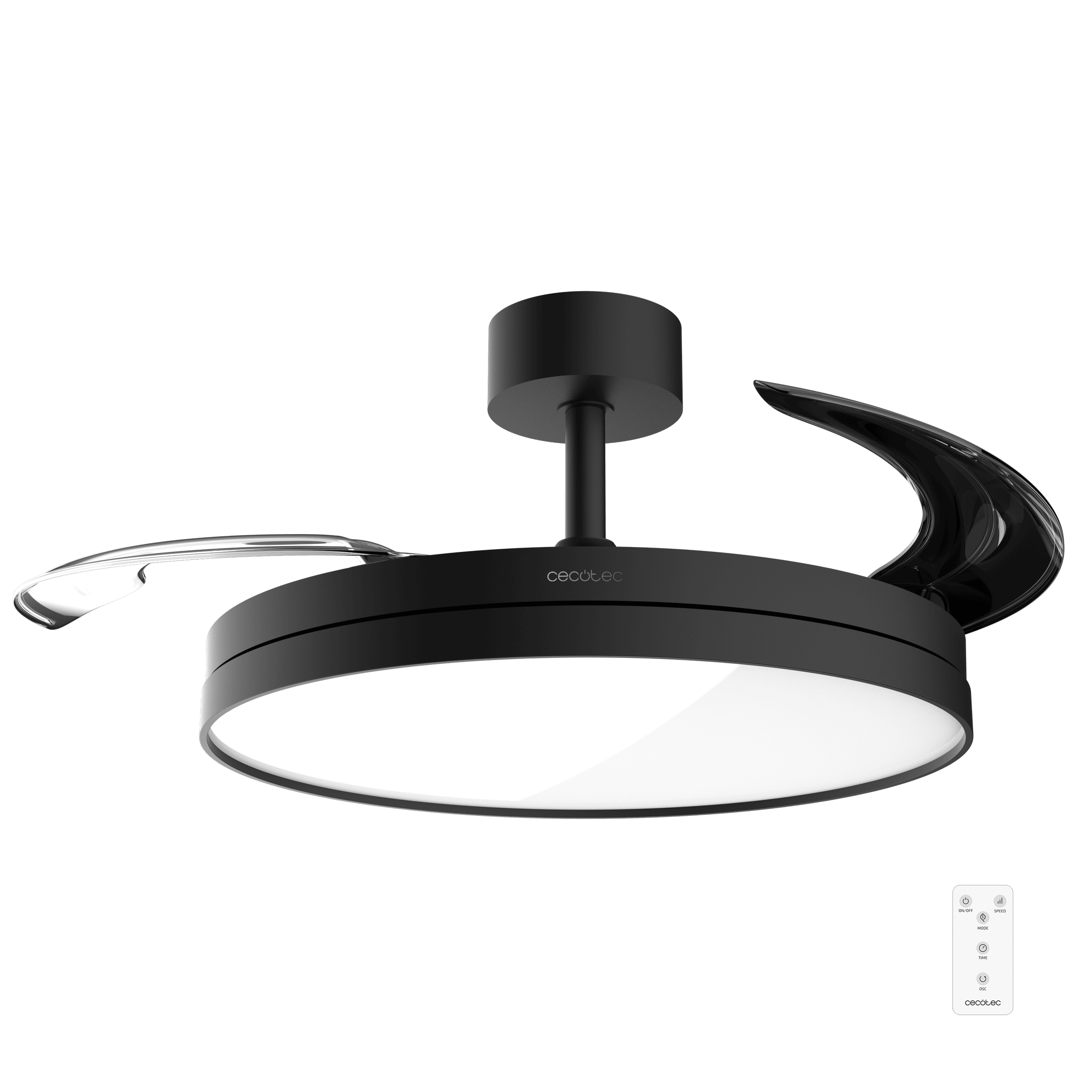 Ventilador de techo Cecotec EnergySilence Aero 2440 Invisible Pure Black