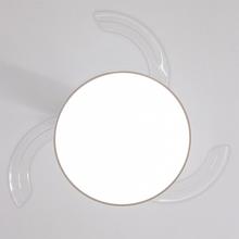 EnergySilence Aero 2440 Invisible Pure Steel Ventilador de techo con 3 aspas retráctiles, con motor DC de 30 W, iluminación LED, temporizador hasta 6 horas, función winter-summer, 6 velocidades, mando a distancia.