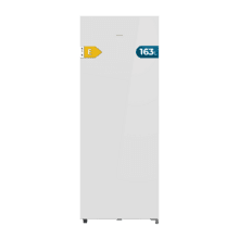 Bolero Cool Market UF 163 Dual White E Bolero CoolMarket UF 163 Dual White E- Congelador Vertical 1 Puerta Convertible (Fridge/Freezer), 168L, Total NoFrost, Multi Air Flow, Fondo 54 cm, Control Electrónico Táctil, Huge Box, Puerta Reversible, Iluminación Soft LED y Alarma de Puerta