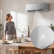 AirClima 9000 WindFlow Condizionatore split da 9000 BTU con pompa di calore, telecomado a distanza e display LED.