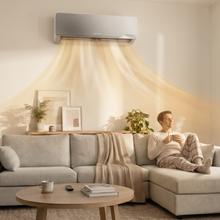 AirClima 12000 Wind Connected Aire acondicionado split de 12000 BTU con bomba de calor, mando a distancia, pantalla LED y WIFI.
