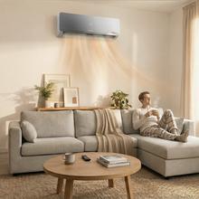 AirClima 12000 Wind Connected Condizionatore split da 12000 BTU con pompa di calore, telecomando, display LED e Wi-Fi.