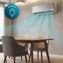 AirClima 12000 Wind Connected Condizionatore split da 12000 BTU con pompa di calore, telecomando, display LED e Wi-Fi.