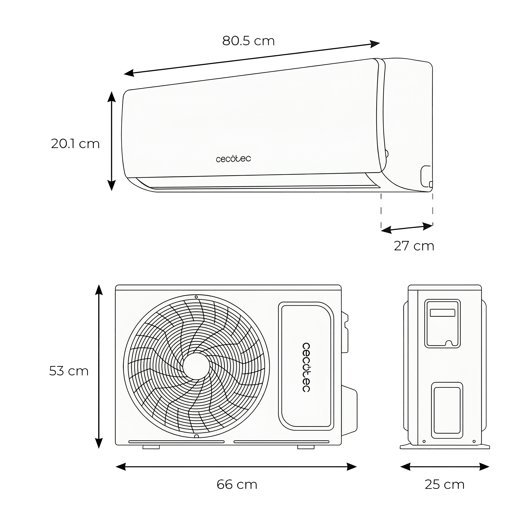AirClima 12000 Wind Connected Condizionatore d'aria split 12000btu