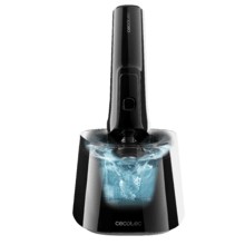 PrecisionCare Saphire Premium. Afeitadora rotativa con base de autolimpieza
