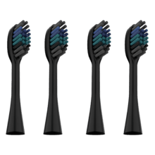 Confezione da 4 testine di ricambio rigide per il dispositivo a ultrasuoni ToothCare Jet Splash.