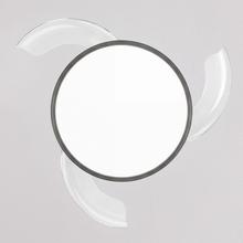 EnergySilence Aero 300 Air Invisible Black Ventilador de techo con 3 aspas retráctiles, con motor DC de 30 W, iluminación LED, temporizador hasta 4 horas, función winter-summer, 6 velocidades, mando a distancia.