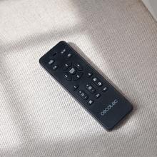 EnergySilence Aero 300 Air Invisible Silver Ventilador de techo con 3 aspas retráctiles, con motor DC de 30 W, iluminación LED, temporizador hasta 4 horas, función winter-summer, 6 velocidades, mando a distancia.