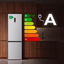 Bolero CoolMarket Combi 377 Inox A Frigorífico Combi Bolero CoolMarket Combi 377 Inox A con gran capacidad de 377L, con la mejor eficiencia energética del mercado clase A, tecnología CoolMatrix, 2 cajones especiales con control de humedad, FreshnessFlex Hub, Botellero Premium y congela tus alimentos en segundos con Fast Freezing.