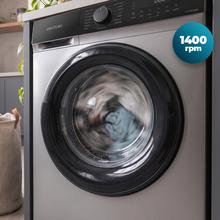 Bolero DressCode 12180 Inverter Steel, Gran capacidad 12 kg, Clase A-30%, 1400 rpm, Motor Inverter Plus, 15 programas, SteamMax, My Fav, Drum Clean, Delay Start, PreWash, KidLock.