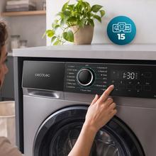 Bolero DressCode 12180 Inverter Steel, Gran capacidad 12 kg, Clase A-30%, 1400 rpm, Motor Inverter Plus, 15 programas, SteamMax, My Fav, Drum Clean, Delay Start, PreWash, KidLock.