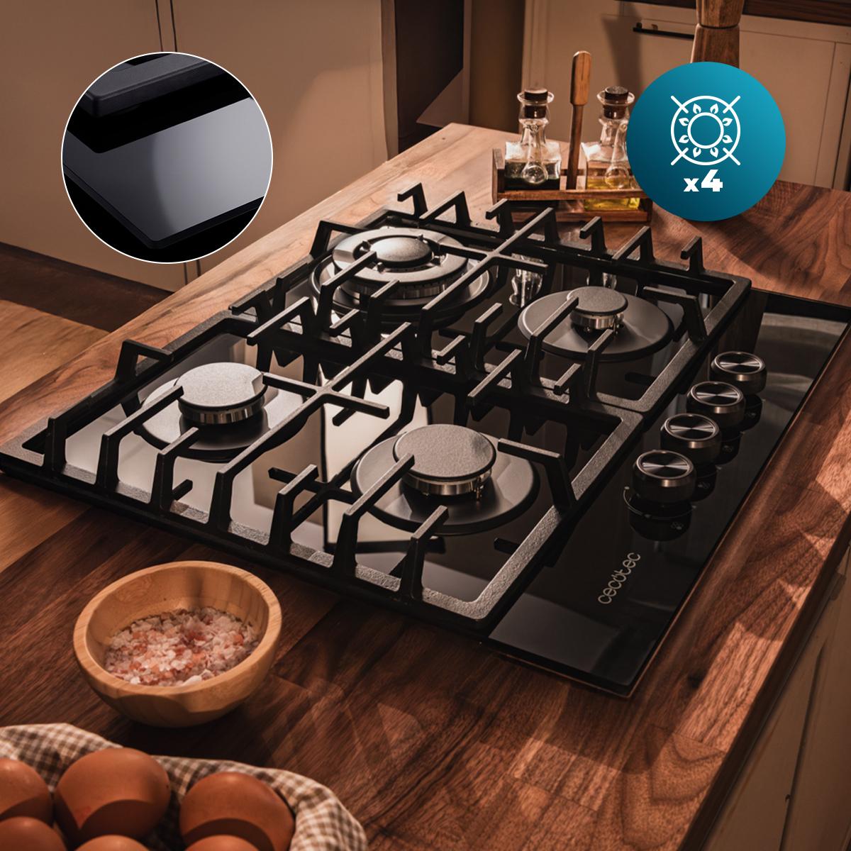 Bolero Squad GN 4200F Glass Black Nero Gas