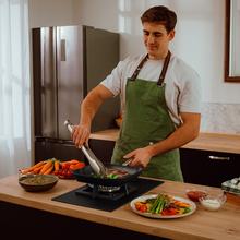 Bolero Squad GN 1800S Eternal Nano Glass Placa de gas, 1 fuego, preparada para instalación a GAS NATURAL acabado en cristal negro mate, parrilla individual de hierro fundido, potencia de 5,6kW, quemador Eternal, encendido eléctrico, sistema de seguridad de las válvulas, para gas natural y accesorios para la conversión de gas incluído.