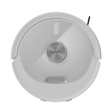 Conga M90 Pearl Robot aspirador con Inteligencia Artificial y navegación láser. 25000 Pa de succión del motor. Autonomía de hasta 240 minutos en modo Eco. Cepillo silicona, ideal para casas con mascotas. Compatible con Bluetooth y WiFi para redes 2,4 GHz.