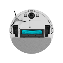 Conga Y80 Pearl Robot aspirador con base de autovaciado del polvo con Navegación láser. 25000 Pa de succión del motor. Autonomía de hasta 240 minutos en modo Eco. Cepillo silicona, ideal para casas con mascotas. Bolsa de polvo de 3 L. Compatible con Bluetooth y WiFi para redes 2,4 GHz.