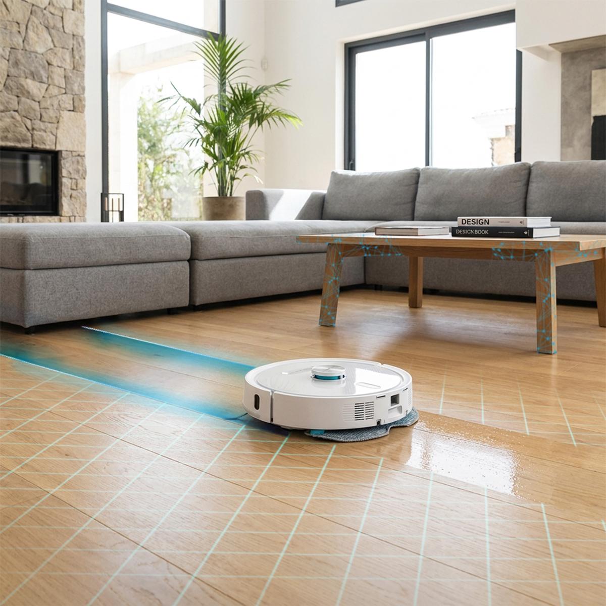 Conga Y90 Pearl - Robot Aspirapolvere Cecotec