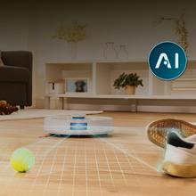 Conga Y90 Pearl Robot aspirador con base de autovaciado con Inteligencia Artificial y navegación láser. 25000 Pa de succión del motor. Autonomía de hasta 240 minutos en modo Eco. Cepillo silicona, ideal para casas con mascotas. Bolsa de polvo de 3 L. Compatible con Bluetooth y WiFi para redes 2,4 GHz.